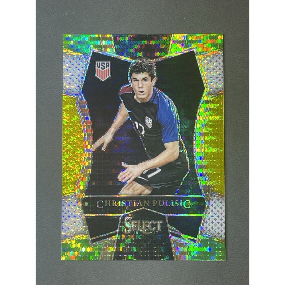 Christian Pulisic 2016-17 Panini Select Mezzanine #150 Multi-Color Prizm RC USA